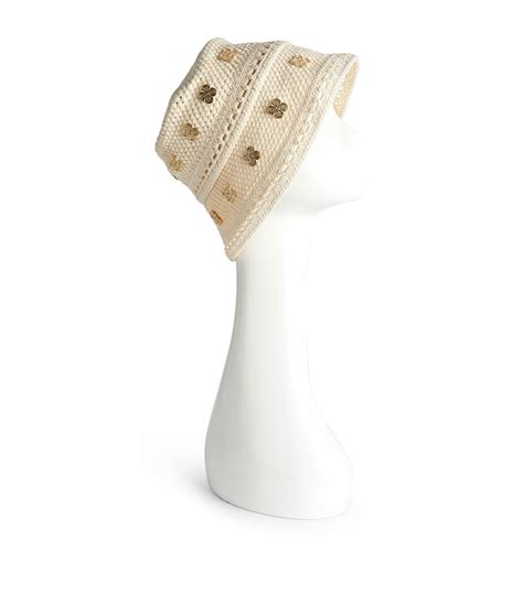 Sandro Crochet Embellished Bucket Hat Harrods Us