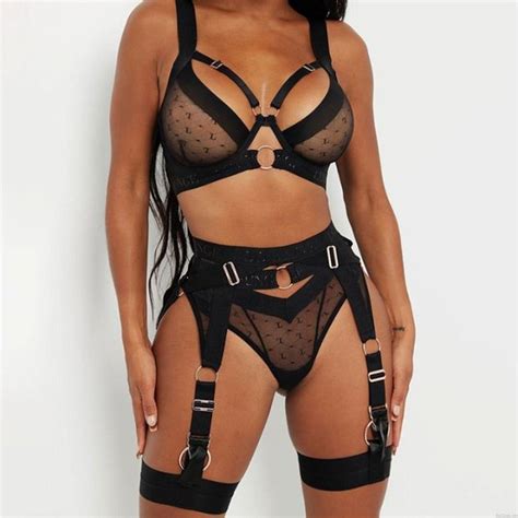 Sexy Engrener Bandage Splice Soutien Gorge Culotte Wendith