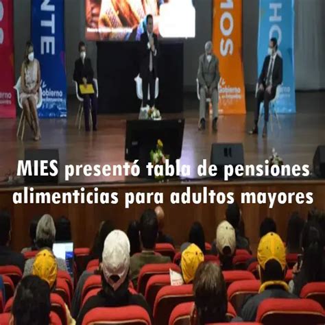 Mies Present Tabla Pensiones Alimenticias Adultos Mayores Elyex