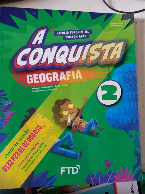 Geografia A Conquista 2 Laercio Furquim Jr Livro Usado 83200398 Enjoei