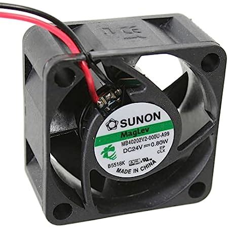 Sunon Lüfter 40x40x20mm MF40202V2 A99 DC 24V 6000 U min 21dBA Vapolager