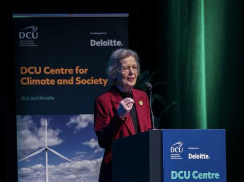 Mary Robinson Calls For ‘revolutionary Movement For Climate Justice