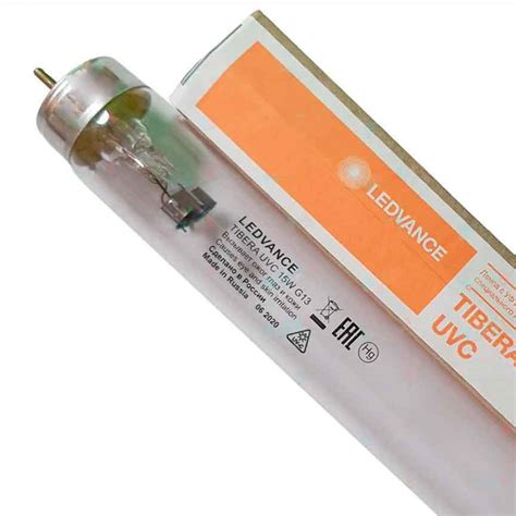 Бактерицидная лампа LEDVANCE TIBERA UVC 15W T8 G13 UVC 253,7nm без ...