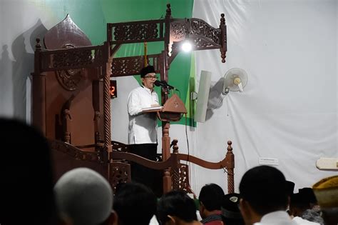 Safari Ramadan Di Masjid Lamteh Ini Pesan Bakri Siddiq