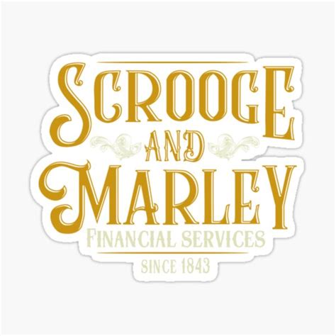 "Scrooge And Marley T-ShirtScrooge and Marley" Sticker for Sale by ...