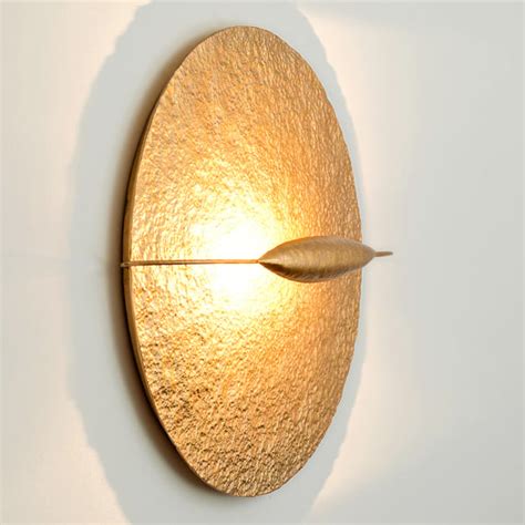 Holl Nder Trabant Led Ceiling Wall Light Gold K X Reuter