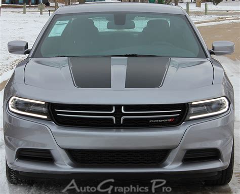 2015 2016 2017 2018 2019 Dodge Charger Stripes Recharge 2 Combo Hood Decals Sides Mopar Style