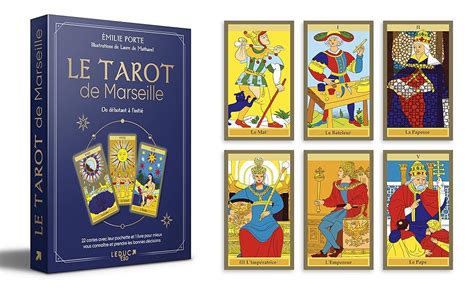 Amazon fr Le tarot de Marseille Du débutant à l initié 22 cartes