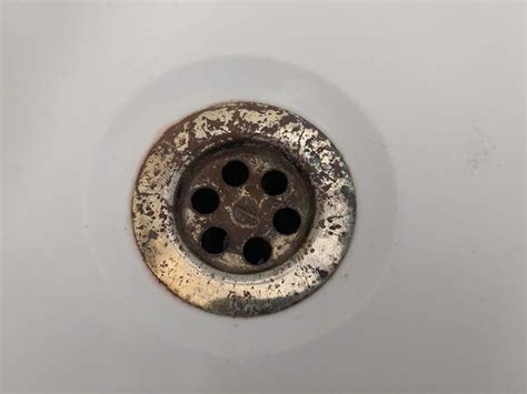 Replaced The Plug Hole Cover In My Bath Rbeforeandafter