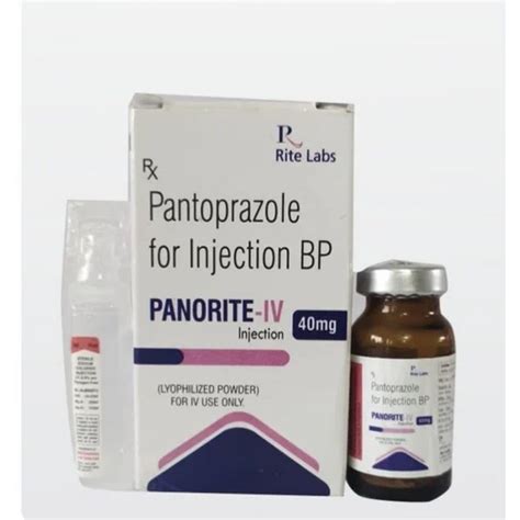 Liquid 40mg Pantoprazole For Injection Bp At Best Price In Baddi Rite Labs