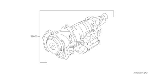 Automatic Transmission Assembly - 2002 Subaru Impreza WRX