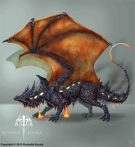 Elemental Dragons Rushelle Kucala Art