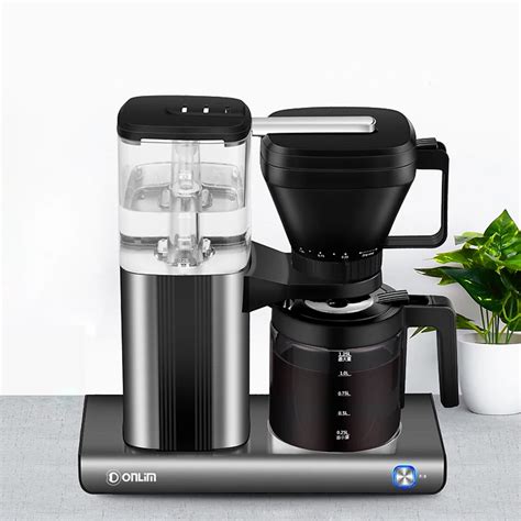 Halbautomatische Drip Kaffee Maker Cafe American Automatische Kaffee