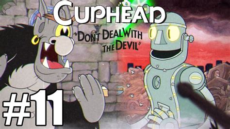 Cuphead Encosta Escarpada E Robo Do Dr Kalo Dr Kahl S Robot Boss