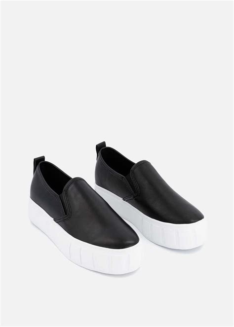 Slip On Platform Sneakers Za