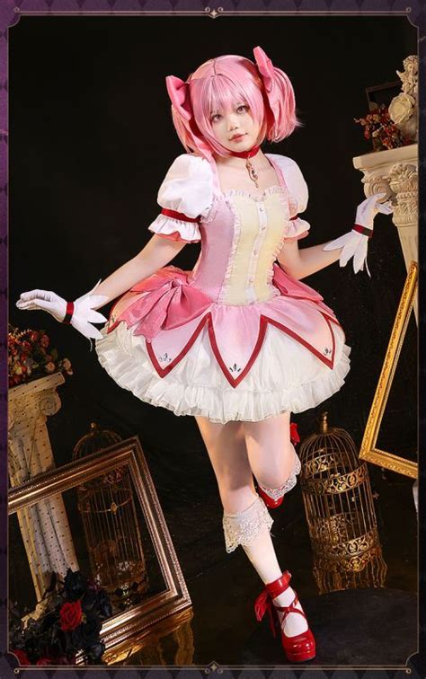 超美品 三分妄想 魔法少女まどか マギカ コスプレ 鹿目まどか アルティメット 衣装 asakusa sub jp