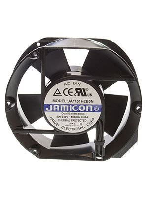 JA1751H2B0N-T, вентилятор 220В 172х150х51мм подшипник качения клеммы ...