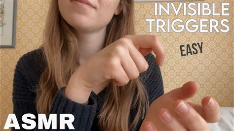 ASMR Guess The Trigger EASY Invisible Triggers YouTube