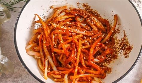 Кальмар по-шанхайски с кунжутом