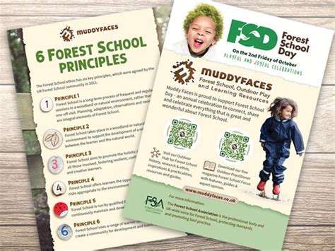 Free Flyer For Forest School Day Muddy Faces