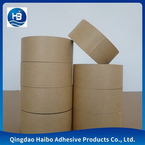 Kraft Paper Tape Water Activated Reinforced Kraft Paper Gummed Tape