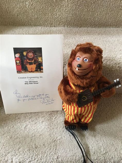 Vintage 1980â s Showbiz Pizza Billy Bob Animatronic Bear Rock-afire ...