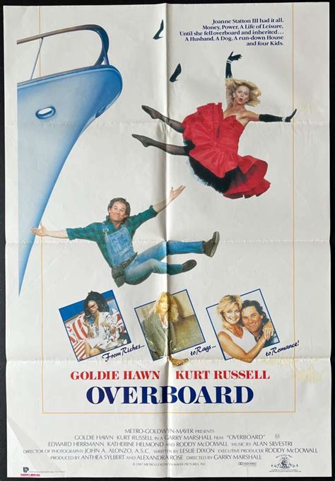 All About Movies - Overboard Poster One Sheet Original 1987 Style B Art ...