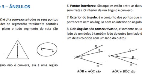 Resumo Cap Tulo Ngulos Geometria Plana Refor O De Matem Tica