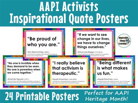 Aapi Heritage Month Posters For The Classroom With Etsy