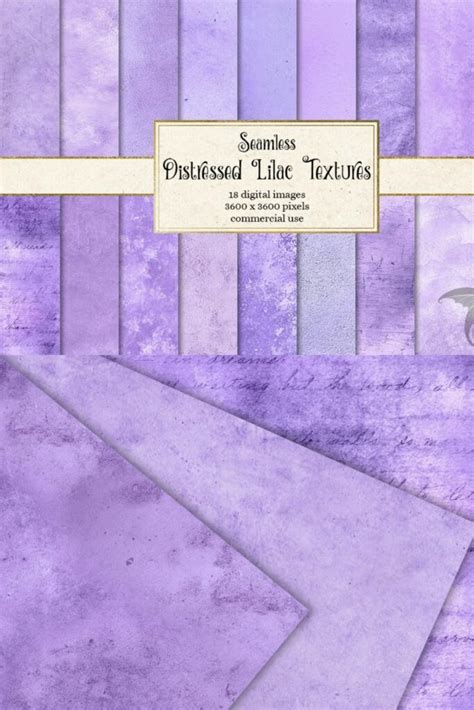 Distressed Lilac Textures MasterBundles