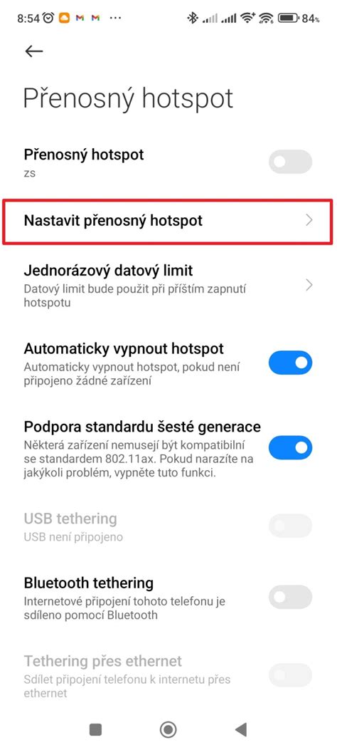 Miui Tipy A Triky Jak Nastavit Mobil Jako Wi Fi Hotspot