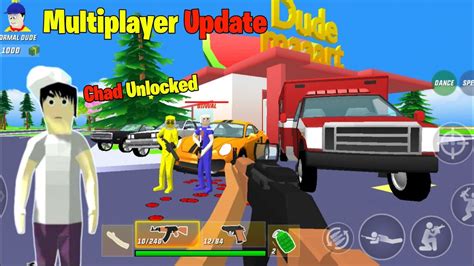 Chad Unlocked In New Multiplayer Update Dude Theft Wars YouTube