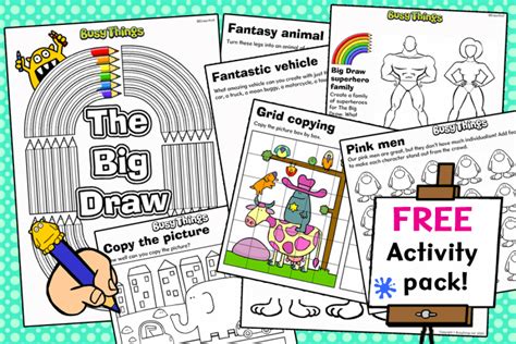 10 Best Drawing Ideas For Children Incl Free Drawing Activity Pack