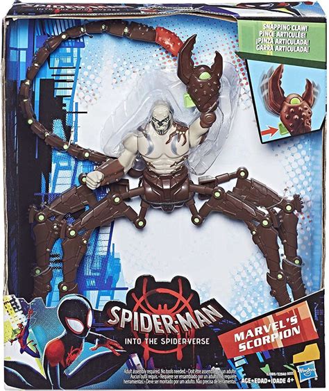 Marvel Spider-Man Into the Spider-Verse Marvels Scorpion Deluxe Figure ...