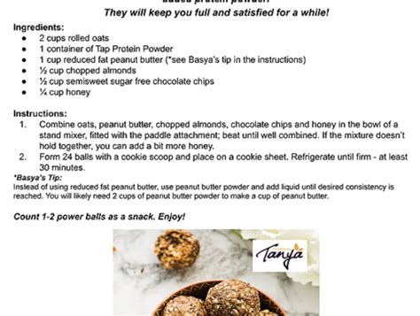 Peanut Butter Power Balls | Recipes