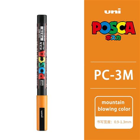 Posca Markers PC-3M Waterproof DIY Graffiti Manga Cards Posters Rock ...