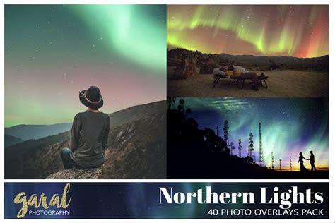 Northern Lights Digital Overlays