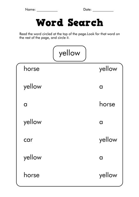 19 Edmark Worksheets Level 1 - Free PDF at worksheeto.com