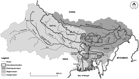 The Ganges The Brahmaputra The Meghna River Basin Source Rahaman