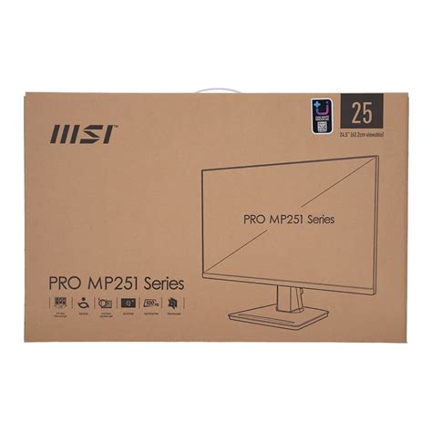 Monitor Msi Pro Mp Inch Ips Fhd Hz