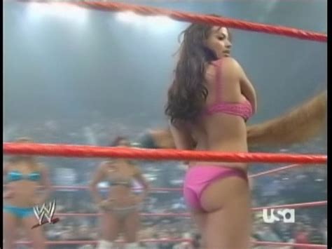 Naked Candice Michelle In WWE Monday Night RAW
