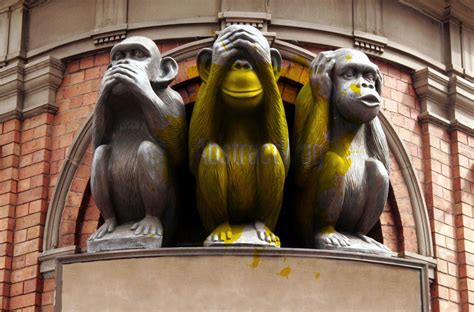 Three Wise Monkeys Wise Monkeys Canvas Print Wall Decor - Etsy