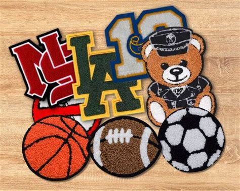 Custom Chenille Patches For Letterman Jackets