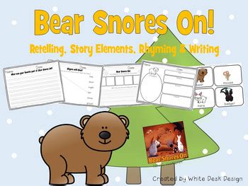 Bear Snores On! {Literacy Activities} by White Desk Design | TpT