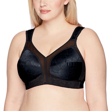 Playtex Hour Pack Comfort Strap Wirefree Bra Black D Walmart