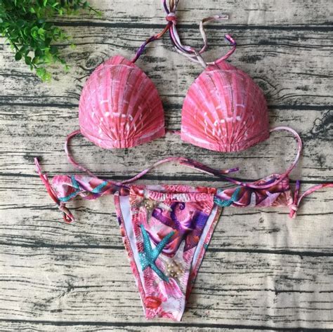 Sexy Brazilian Thong Bikini Women Swimsuit Summer New Biquini