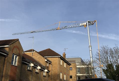 Installation Of A New Potain Hup Self Erecting Tower Crane