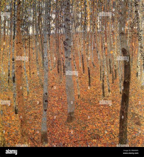 Birch forest klimt hi-res stock photography and images - Alamy