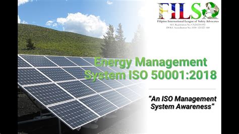 Energy Management System Iso Awareness Training Youtube