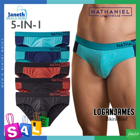 Natasha Nathaniel Men S In Bikini Brief Multi Color Shopee Philippines